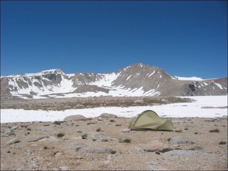 2005-07-03 Williamson (83) Nice campsite with Junction Peak